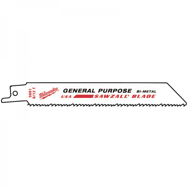 Полотно для сабельной пилы Milwaukee GP 150х2,5 48005092