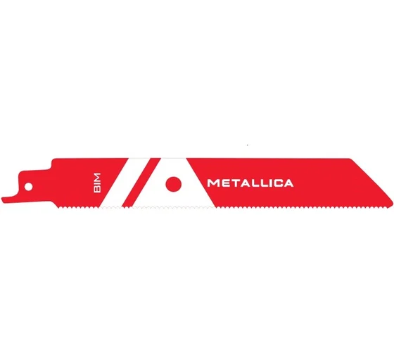 Пилки сабельные METALLICA Ultra S1122GF 225/200мм шаг 0,8мм, BiM по сэндвич-панелям 50-200мм 2шт 908365 в Екатеринбурге