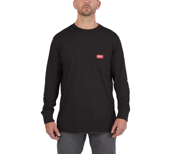 Лонгслив Milwaukee WORK-XL чёрный 4932493036