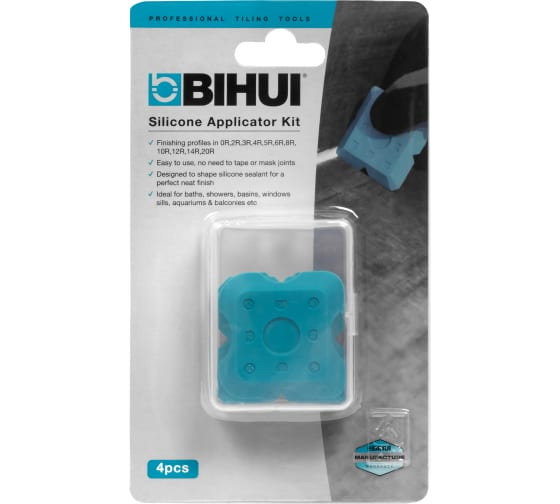 Набор шпателей для обработки швов BIHUI 4шт. STAK4 в Екатеринбурге 