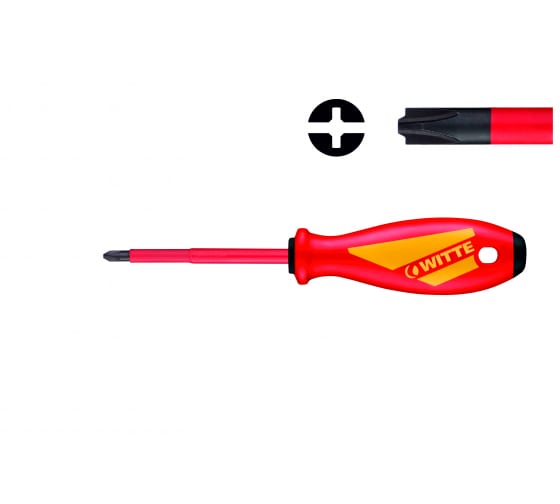 Отвертка Witte MAXX VDE PH2х100мм. 53742 в Екатеринбурге 