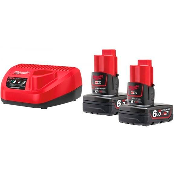 Энергокомплект Milwaukee M12 NRG-602 4933451903