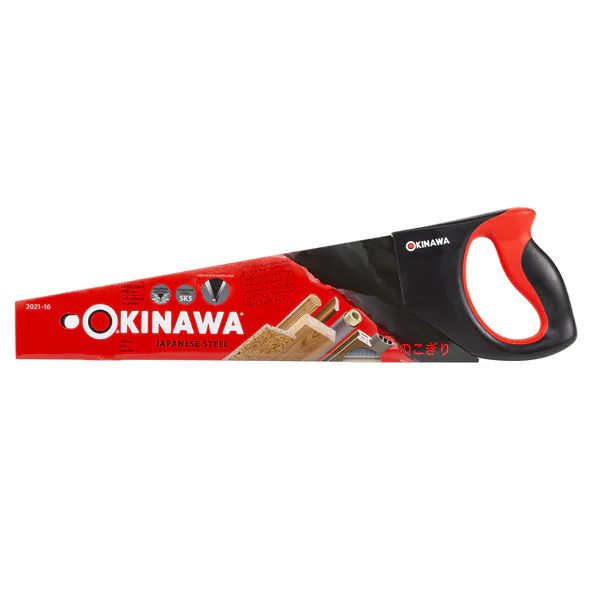 Ножовка OKINAWA по дереву 400 мм  ANTISTICK покрытие 7-8TPI 2021-16 в Екатеринбурге 