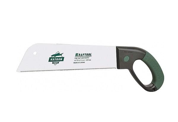 Ножовка по дереву Kraftool Katran 300мм 14TPI 3D заточка сменное полотно  1-15181-30-14 в Екатеринбурге 