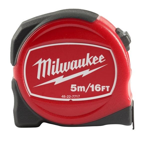 Рулетка Milwaukee SLIM 5м-16фт / ширна 25мм