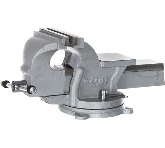 Тиски слесарные поворотные Кобальт 150мм. 248-986