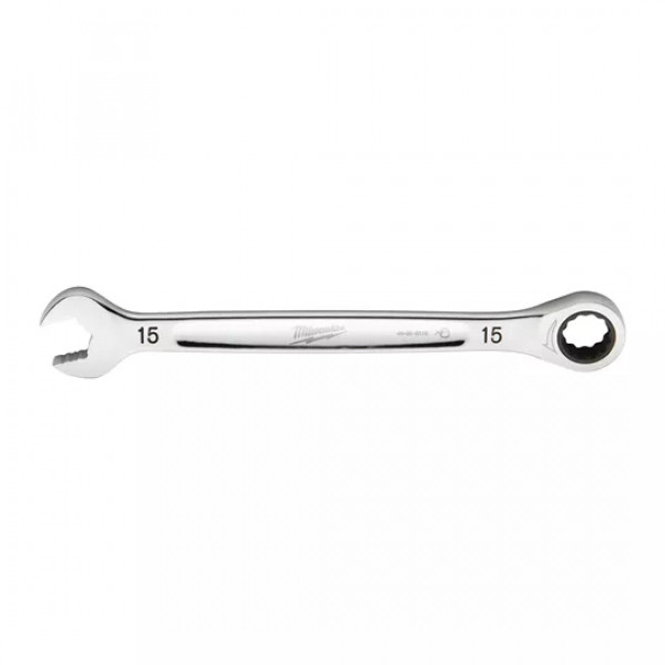 Ключ MILWAUKEE MAXBITE рожково-накидной с трещоткой  15мм 4932471508