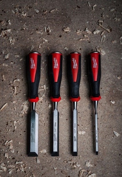 Набор плоских стамесок Milwaukee 4 ед. 4932479897