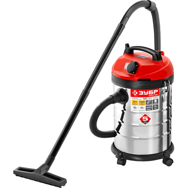 Пылесос строительный ЗУБР  ПУ-30-1400 М3