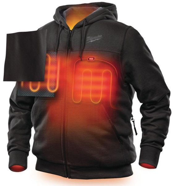 Толстовка с подогревом Milwaukee M12 HHBL2-0(2XL) 4933451615