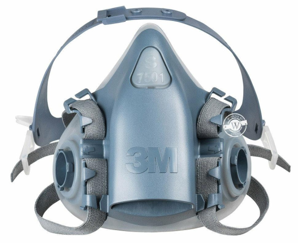 Респиратор (полумаска) размер маленький 3М 7501 в Екатеринбурге