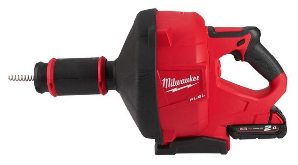 Прочистная машина с тросиком Milwaukee 10 мм M18 FDCPF10-201C  M18 FUEL
