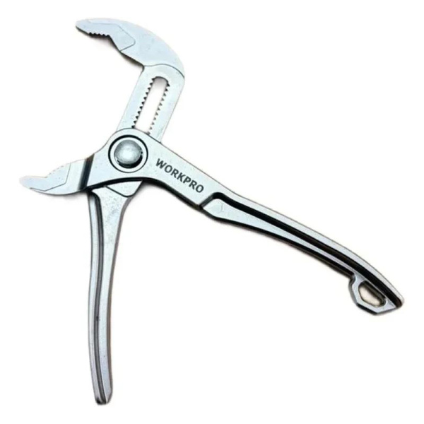Клещи переставные WORKPRO быстрорегулируемые PRO 100мм CR-V  WP231170 в Екатеринбурге 