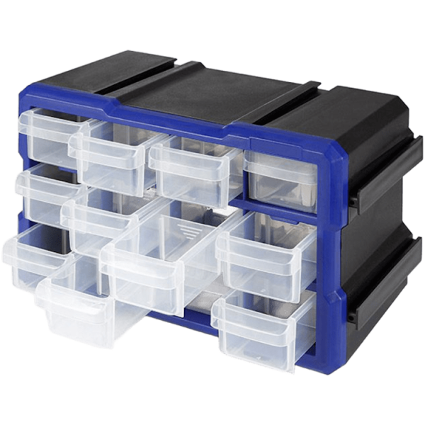 Органайзер пластиковый WORKPRO 12 ящичков WP283014 в Волгограде