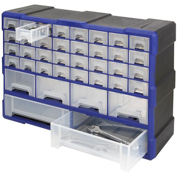 Органайзер пластиковый WORKPRO 38 ящичков WP283009 в Волгограде