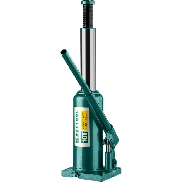 Домкрат гидравлический бутылочный KRAFTOOL KRAFT-LIFT 10 т  230 - 460 мм  43462-10 в Волгограде 