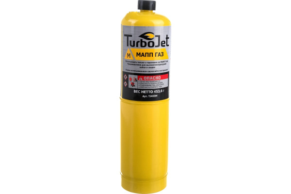 Баллон газовый Turbojet МАПП ГАЗ 453гр. 1000мл резьба 1-20UHF"  TJ453M в Екатеринбурге 