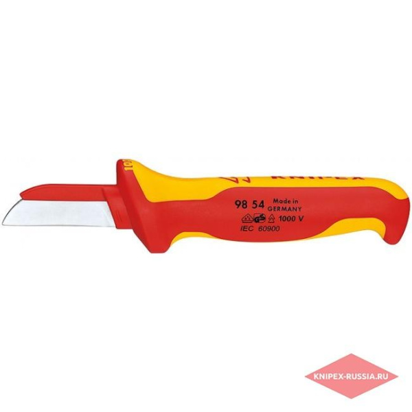Нож VDE "KNIPEX" для снятия изоляции 1000В  KN-9854