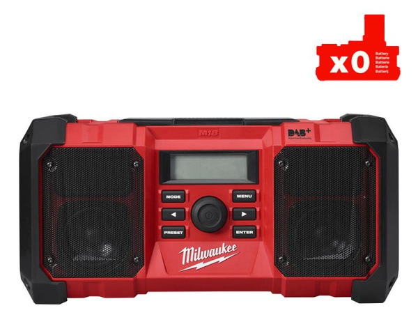 Аккумуляторный радиоприемник Milwaukee M18 JSR DAB+-0