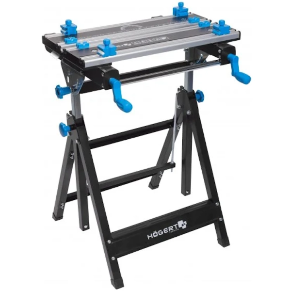 Верстак складной столярный HOEGERT 600x570x770-1070мм  HT7G542 в Волгограде