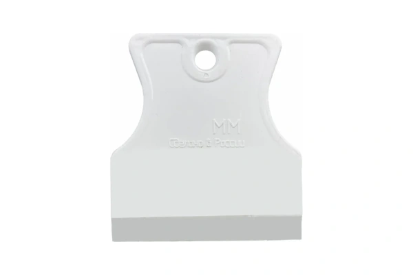 Шпатель резиновый DECOR 100мм. белый  308-100