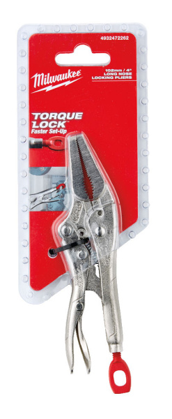 Зажим Milwaukee 4" LONG NOSE (100мм) 4932472262