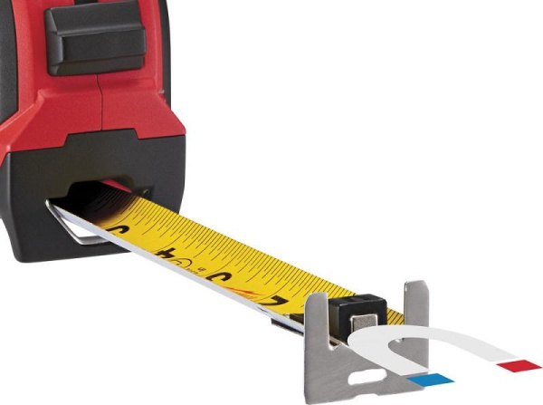 Рулетка Milwaukee ПРЕМИУМ магнитная 10м / ширина 27мм 1шт