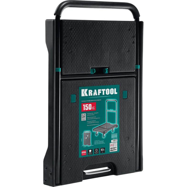 Тележка платформенная складная KRAFTOOL до 150 кг, 68х49.5 см, d10 см 38780-150 в Волгограде