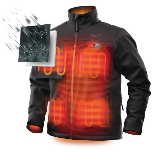 Куртка с подогревом Milwaukee M12 HJBL3-0 (M) 4933451587