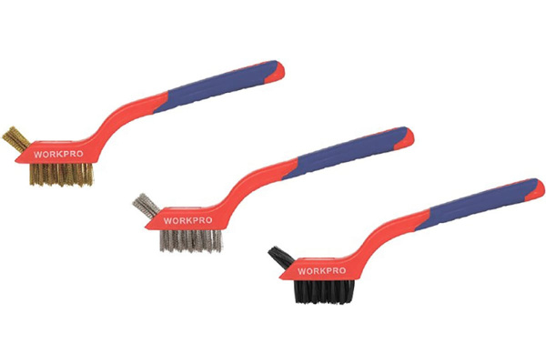 Набор щеток ручных мини WORKPRO 3шт  WP253005 в Екатеринбурге 