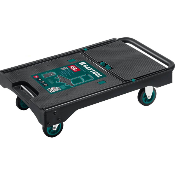 Тележка платформенная складная KRAFTOOL до 150 кг, 68х49.5 см, d10 см 38780-150 в Волгограде