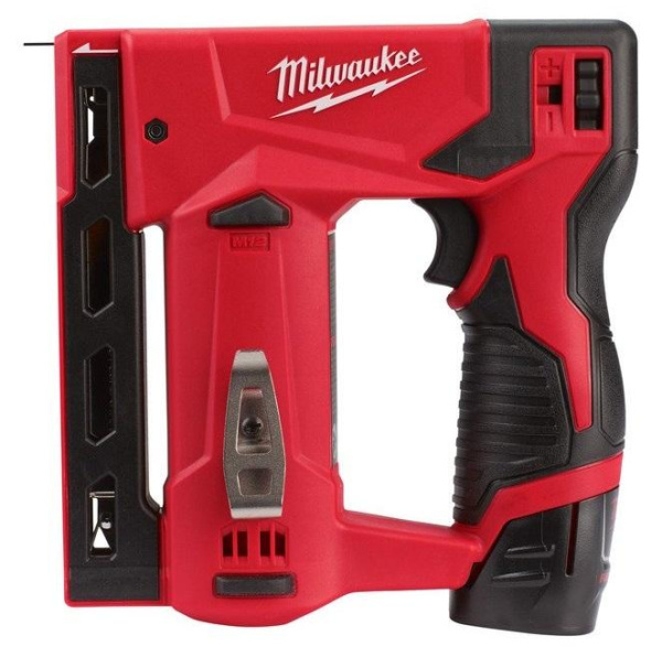 Аккумуляторный степлер субкомпактный Milwaukee M12 BST-202X