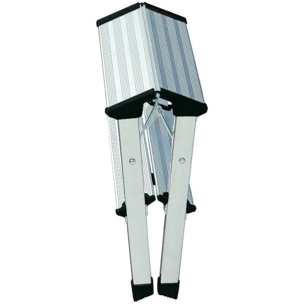 Подставка складная KRAUSE ROLLY 2х2 ступеньки алюм.  130037 в Волгограде