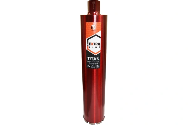 Коронка алмазная  DIAM Extra Line Titan 1.1/4" 132x450х11мм   313004