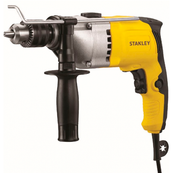 Дрель ударная STANLEY STDH8013 (220В, 800Вт, 0-3000 об/мин, ЗВП 1-13мм)