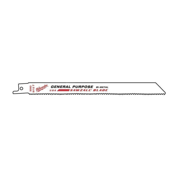 Полотно для сабельной пилы Milwaukee GP 200х3,2/2,1 48005093