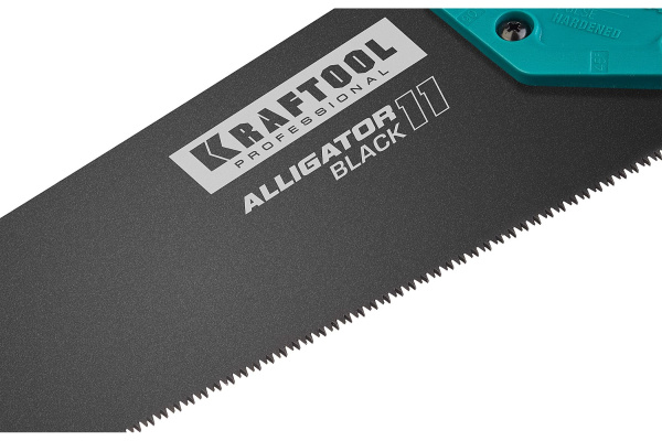 Ножовка по дереву Kraftool Alligator BLACK 3D 400мм. 11TPI  15205-40 в Екатеринбурге 
