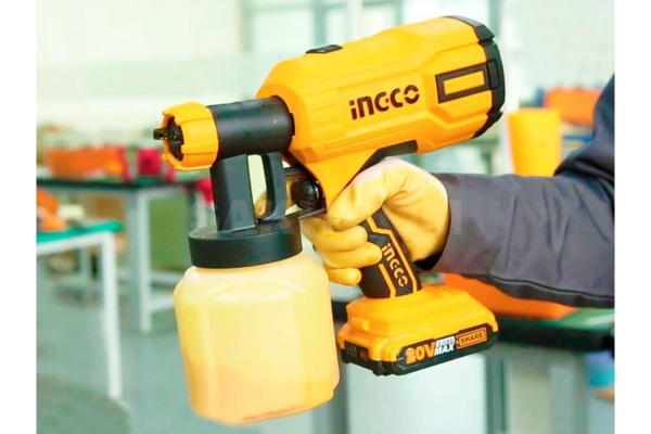 Краскораспылитель аккумуляторный INGCO CSGLI2001 в Екатеринбурге