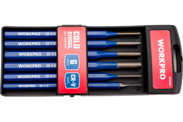 Набор кернов WORKPRO 6шт.  WP201304 в Екатеринбурге 