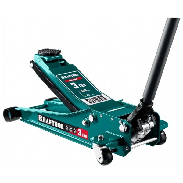 Домкрат подкатной универсальный KRAFTOOL GRAND 3 т.75 - 500 мм 43451-3
