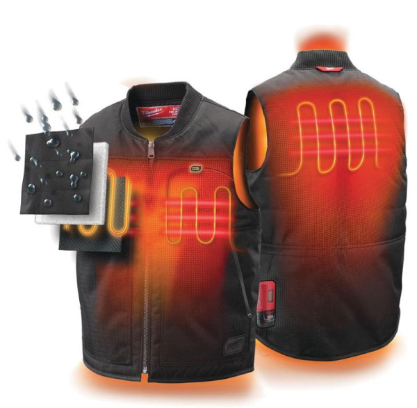 Аккумуляторная жилетка с подогревом Milwaukee M12 HBW-0 (2XL) 4933451169