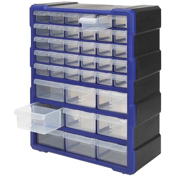 Органайзер пластиковый WORKPRO 39 ящичков WP283010 в Волгограде