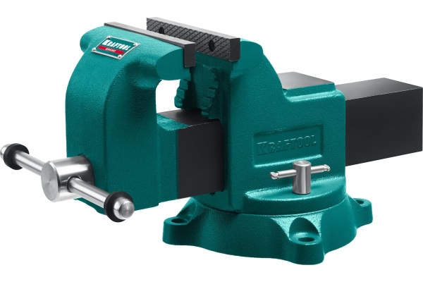 Тиски слесарные KRAFTOOL GRAND 150мм. развод губок 150мм.  32702-150 в Екатеринбурге