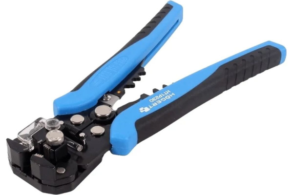 Клещи HOEGERT зачистные с набором клемм 200 элементов HT1P230 в Екатеринбурге 