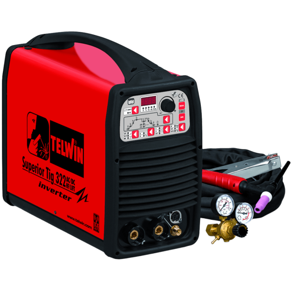Аппарат аргонодуговой сварки SUPERIOR TIG 322 AC/DC HF/LIFT + TIG ACC. Telwin в Екатеринбурге