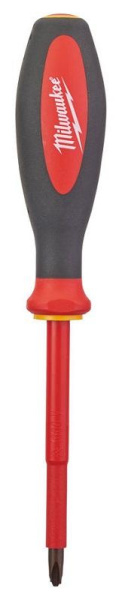Отвертка Milwaukee  изолированая VDE PH/SL2 x100, шт