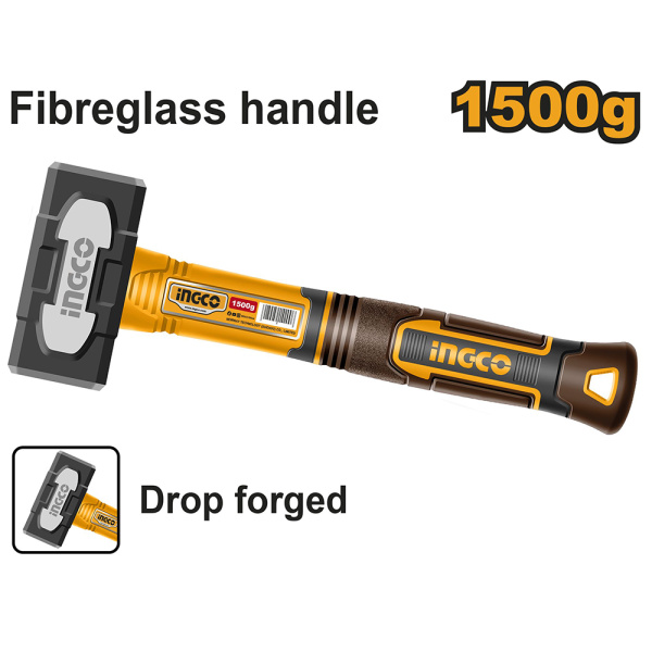 Кувалда с фибергласовой ручкой  INGCO HSTH81500 в Екатеринбурге 