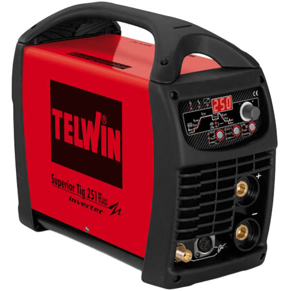 Аппарат аргонодуговой сварки SUPERIOR TIG 251 DC-HF/LIFT VRD + TIG ACC. Telwin
