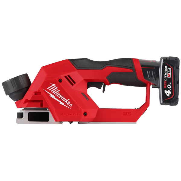 Аккумуляторный рубанок Milwaukee M12BLP-0X 4933492850